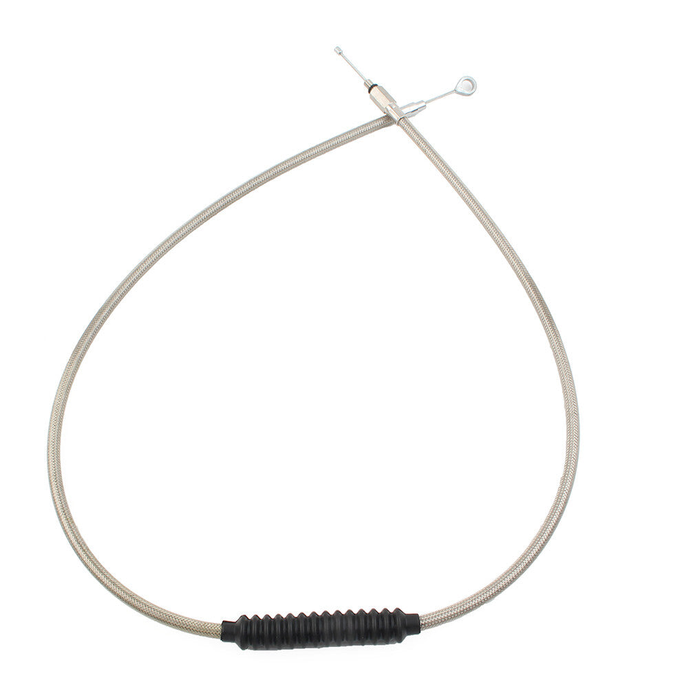 ya 2 6.30 Stainless Clutch Cable Fit for Harley Dyna FXDWG Softail Fatboy FLSTF Road Glide