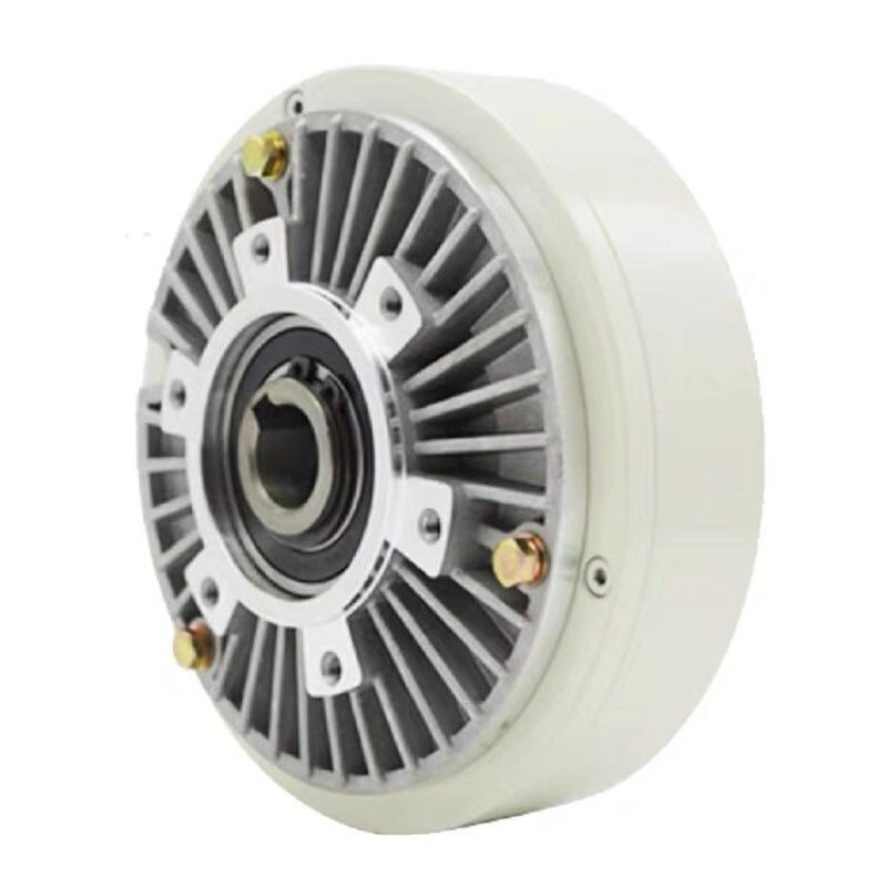Tension Controlled Hollow Shaft Magnetic Particle Clutches Low Vibration