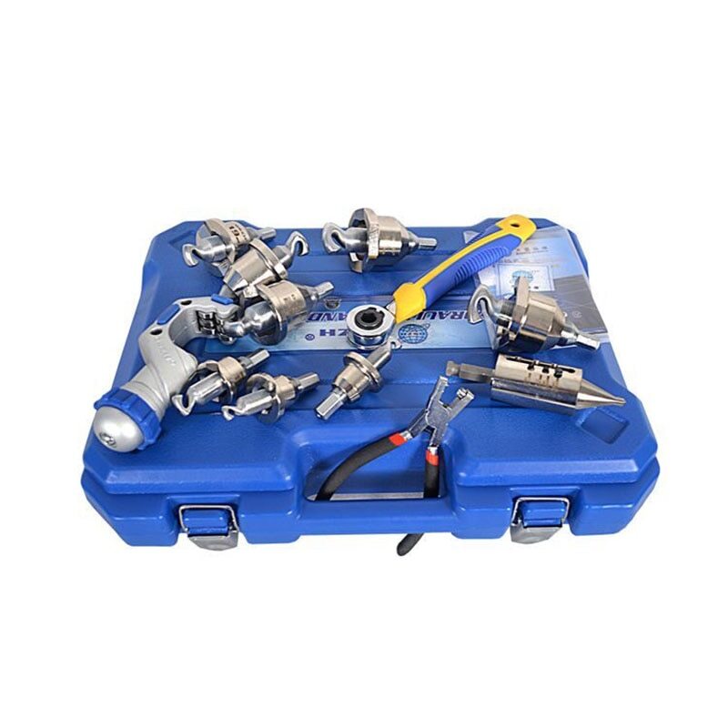 WK-T800 Copper Tube T-hole Puller Reducer Welding Tee-extractor Sets New