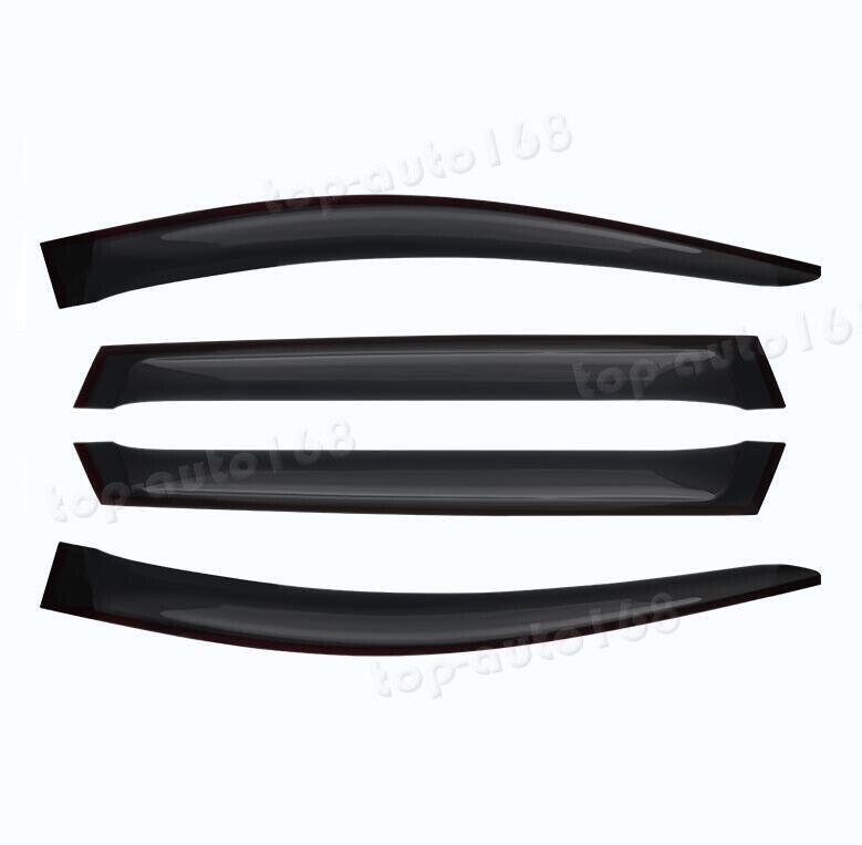 ya 4 6.17 Smoke Black Window Visor Vent Rain Guard for for Land Rover for Range for Rover Velar 18-22
