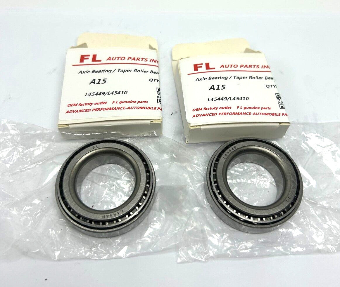 ya 1 7.8.2 A-15 Axle Wheel Bearing Set A15 Taper Roller Bearing L45449/10 Pair