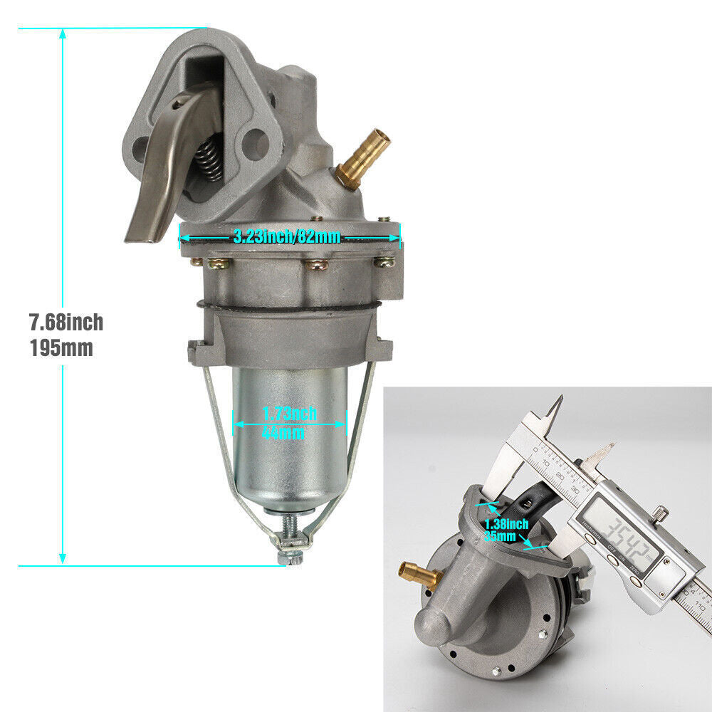 ya 2 7.16 985603 86234A4 18-7278 Fuel Pump For OMC 2.5L 3.0L MerCruiser 3.0L 3.7L 4.1L