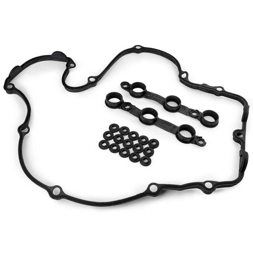 ya 9 6.5.3 Valve Cover Gasket Kit for BMW 2002-2006 E46 E53 E60 E83 E85 X3 Z4 11120030496