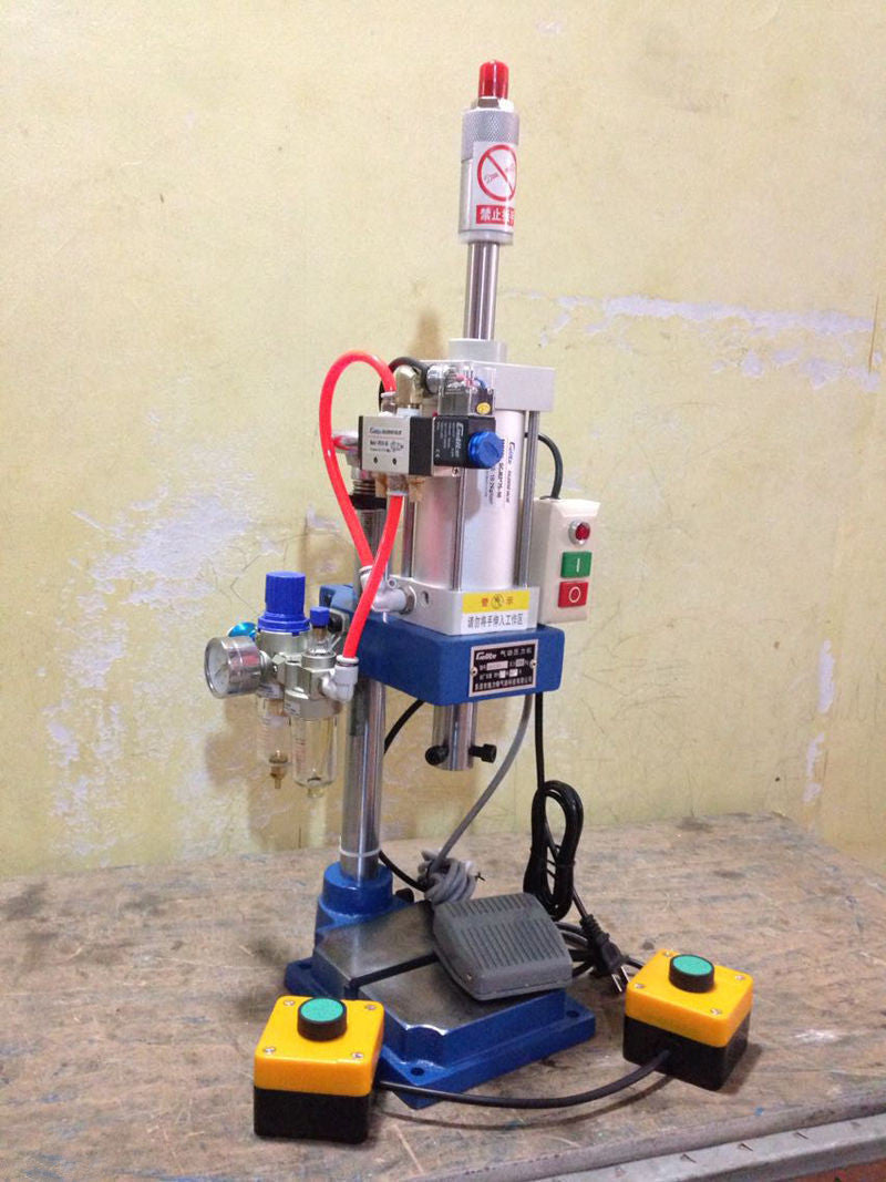2 Buttons Pneumatic Press Machine 50 type Punch Machine Press 100KG