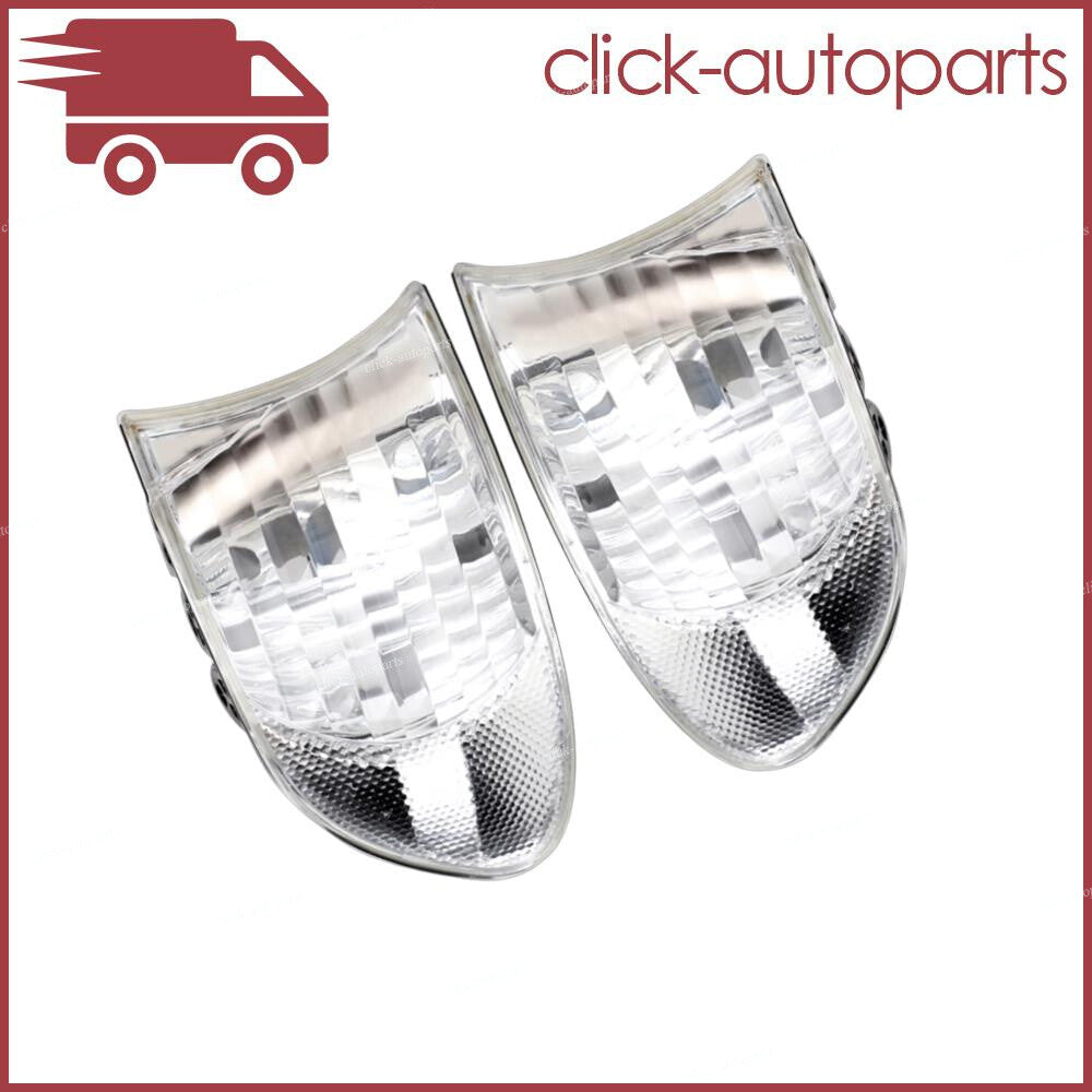ya 13 5.27.2 2pcs for 1999-2001 for BMW 7-Series E38 LH+RH White Corner Lights Parking Lamps