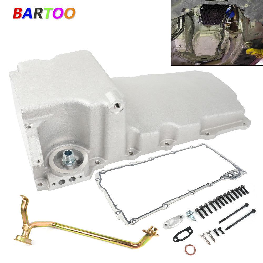 ya 12 5.21 302-1 LS Swap Retrofit Oil Pan Conversion Kit For LS1 LS6 LS2 LS3