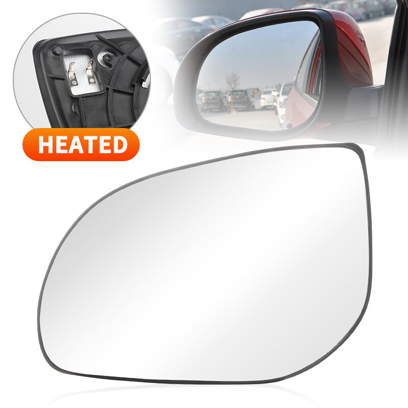 ya 3 6.25.2 Left Driver Side Heated Mirror Glass Fit for Hyundai i20 2008-2013 i10 2011-2013