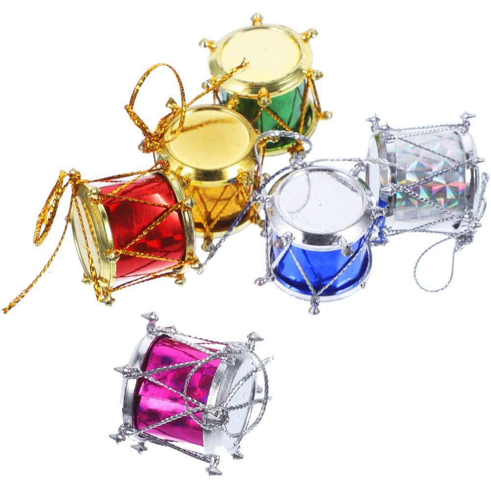 ya 25 12 Pcs S re Drum Pendant Decorations Or ments Tree