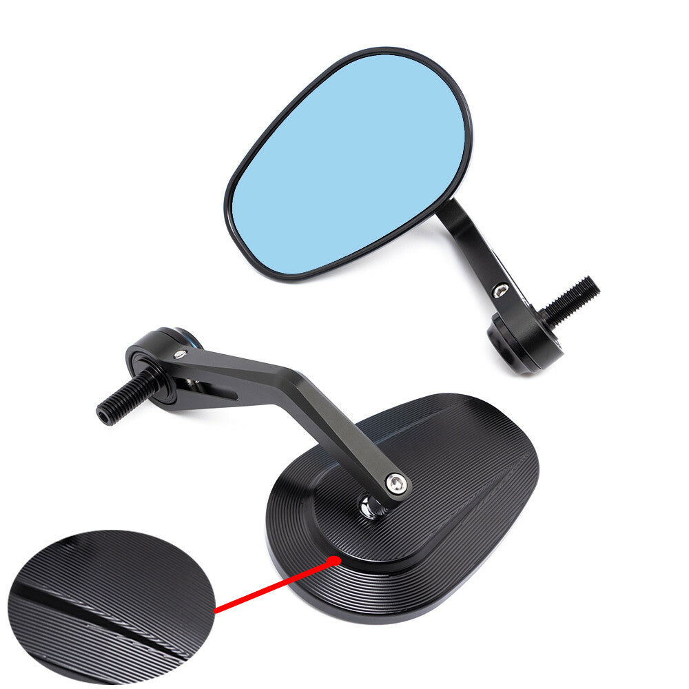 ya 4 6.21 CNC Handlebar End Oval Side Mirror for BMW R nineT Scrambler Urban HP4 S1000R