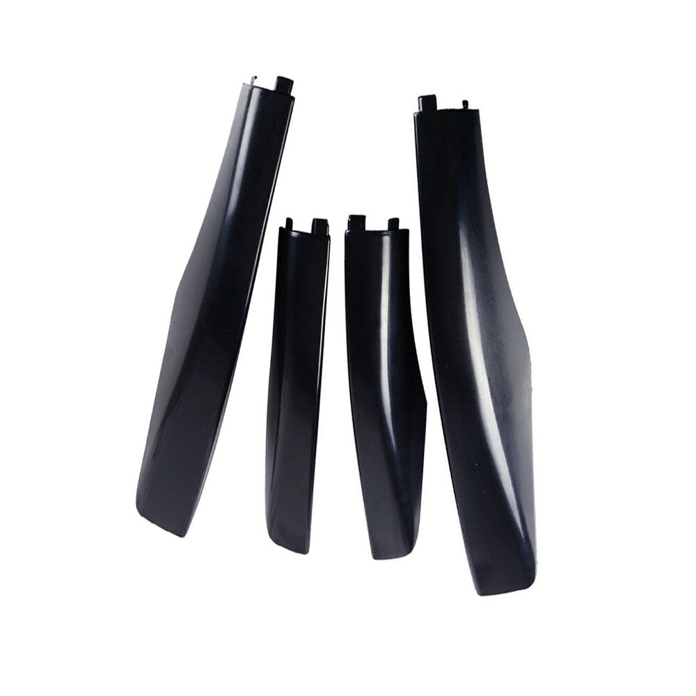 ya 5 8.7 Fit For RX330 RX350 2004-2007 4Pcs Roof Rack Cover Shell Rail End Cap Black