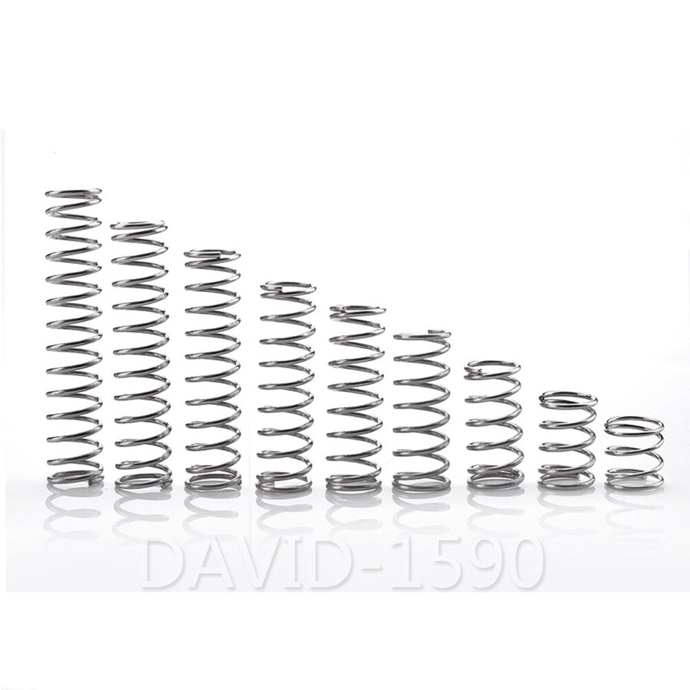 0.4mm Wire Dia. 3-12mm Outside Dia. Compression Spring 304 Stainless Steel