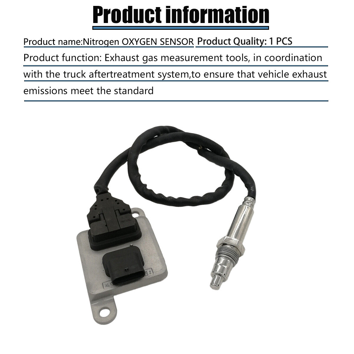 ya 1 8.5.2 New NOX Sensor Nitrogen Oxide Sensor For FUSO ML239040 5WK96680A
