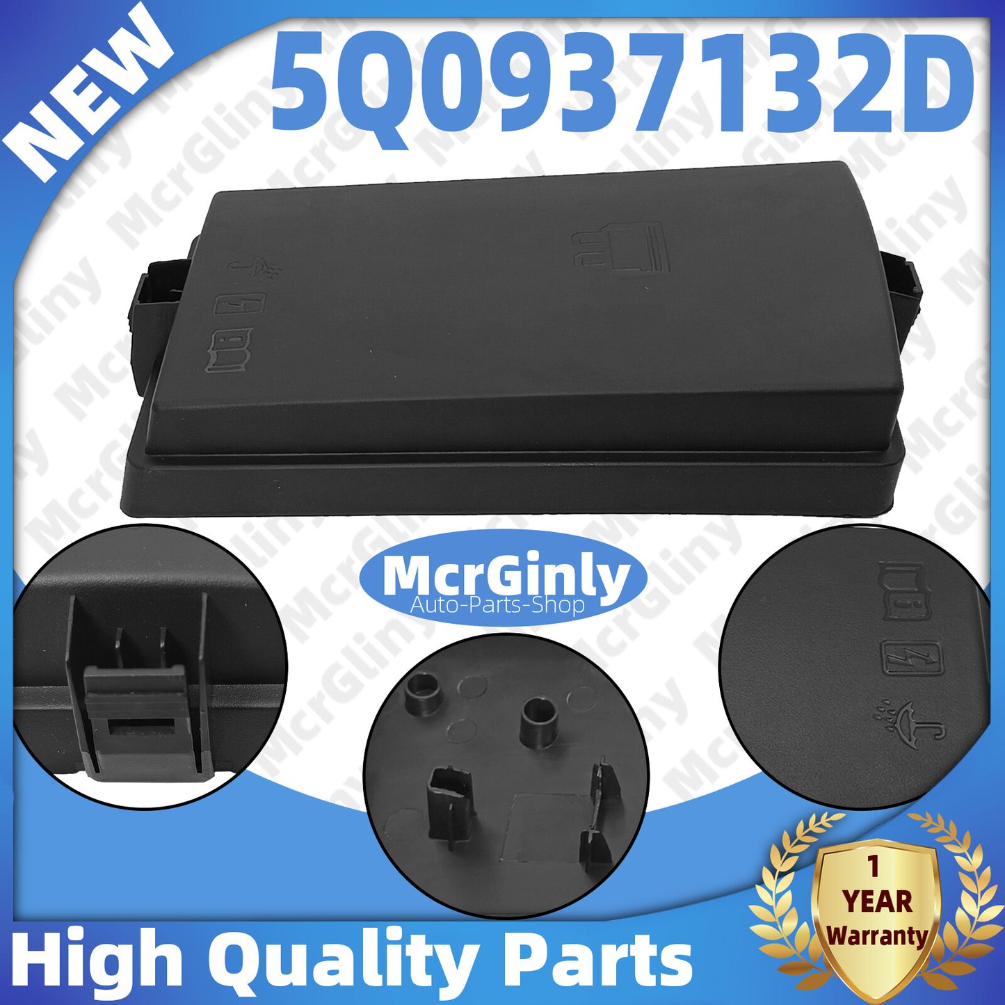 ya 6 6.13 Fuse Box Cover 5Q0937132D 5Q0937132C for Audi A3 Q2 Q3 TT for VW for Golf for JETTA for Passat