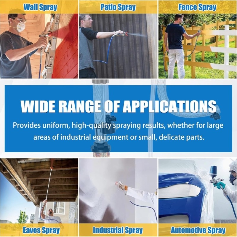 ya 26 Suction Hose Replacement Kit Suitable for Multiple Paint Sprayer Cart Models