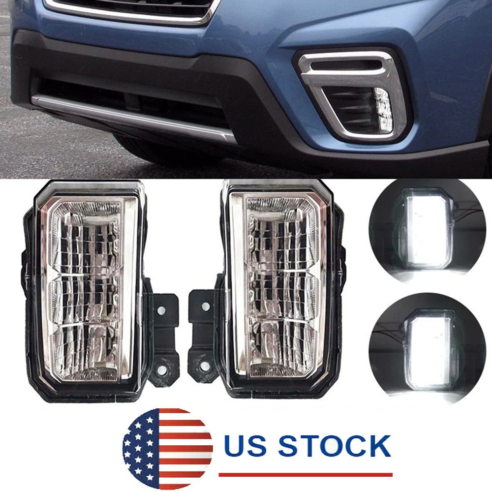 ya 13 5.27.2 2pcs Front Fog Light Bumper Driving Lamps for Subaru for Forester 2019 2020 2021