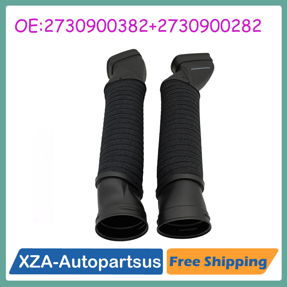 ya 27 7.20 1Pair of Air Intake Inlet Duct Tube Hose For 2007-2011 for Mercedes-Benz S550 CL550