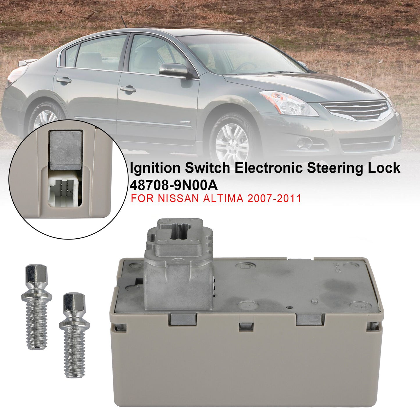 ya 1 8.5.4 Ignition Switch Electronic Steering Lock 48708-9N00A for Altima 07-11