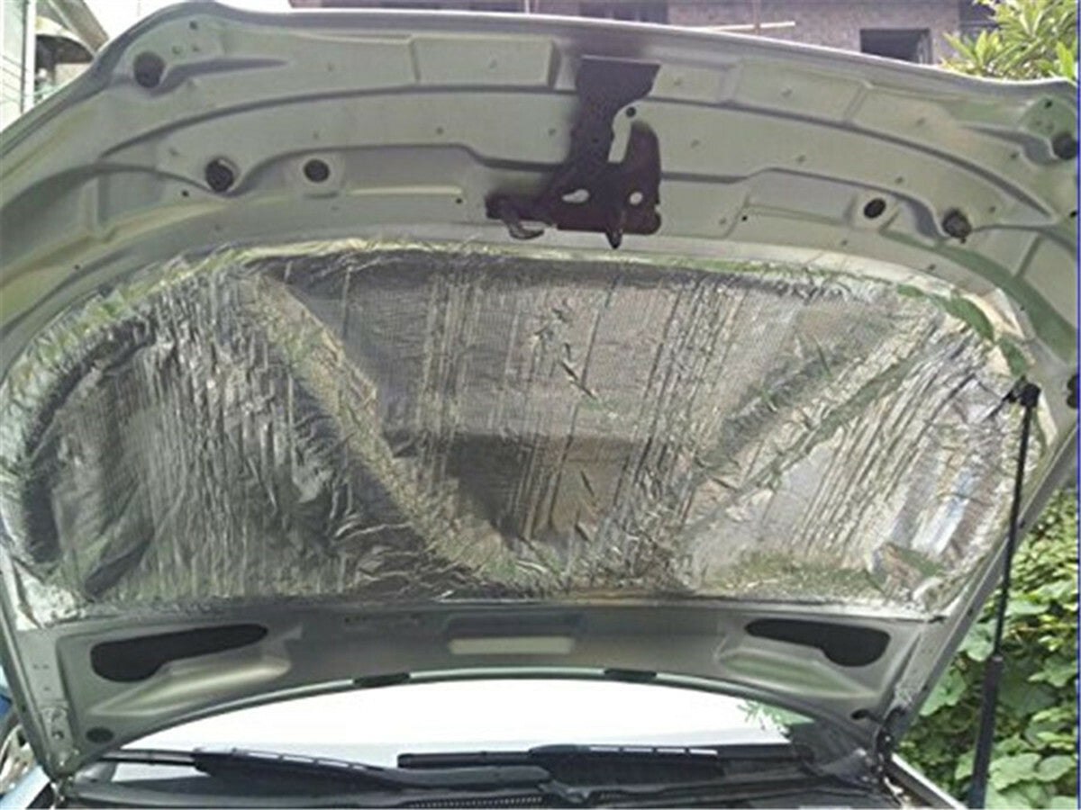 ya 5 8.7 Sound Mat Car Van Hood Deadening Sound Proofing Vibration Damping Mat 1*0.5m10mm
