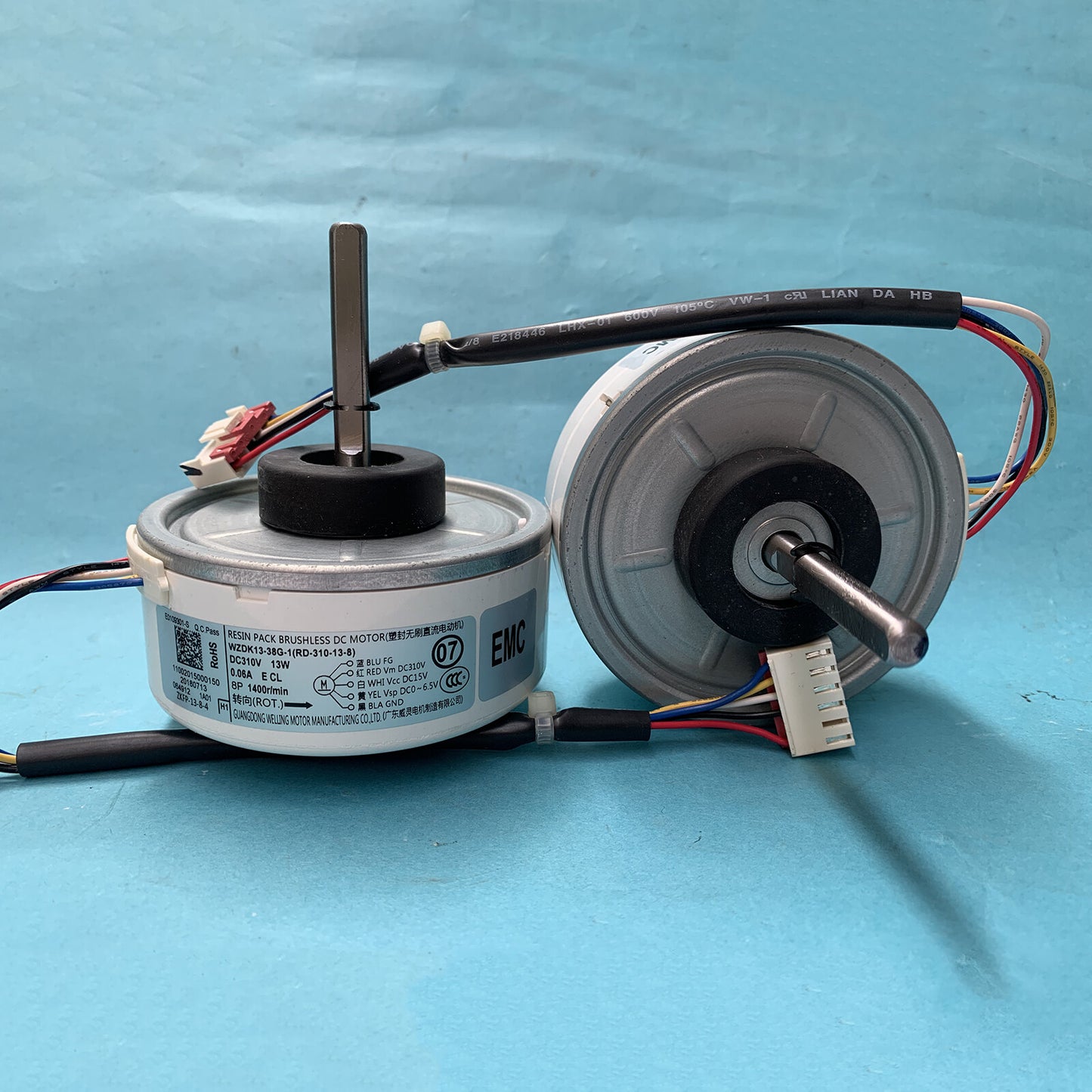 ya 25 Air Conditioning Motor 20W WZDK20-38G(ZKFP-20-8-6) Brushless DC Fan Motor
