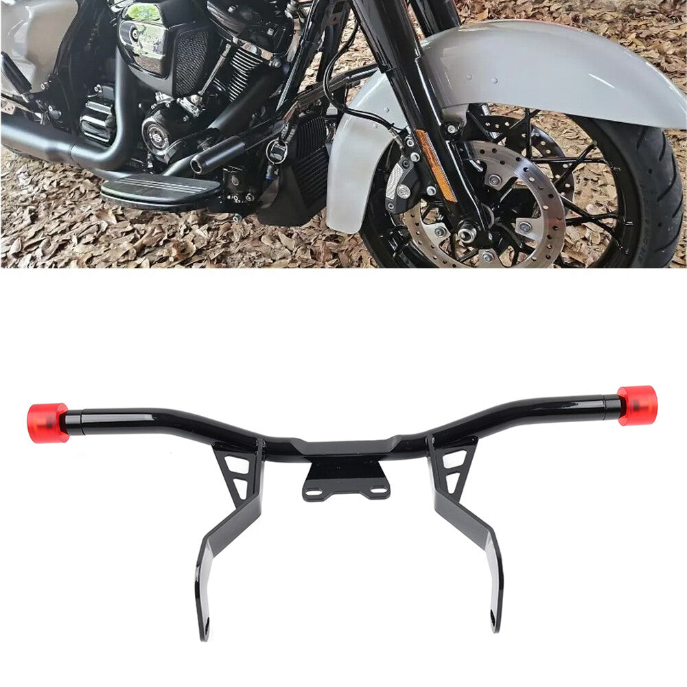 ya 27 7.20 Front Engine Guard Crash Bars for Harley Touring Road Street Gilde 2014-2024 16