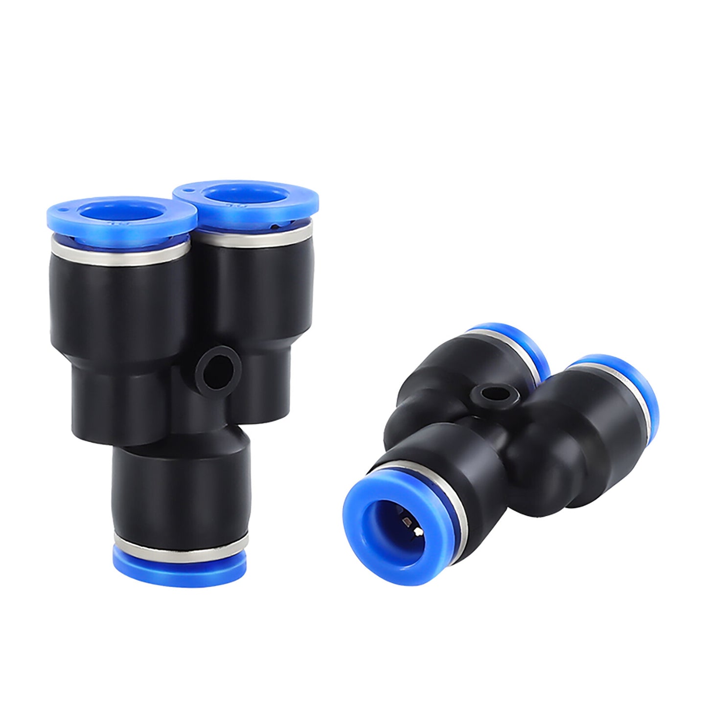 Nylon Pneumatic Y- Fitting Push-fit Hose Inline Air-line Airline Connector