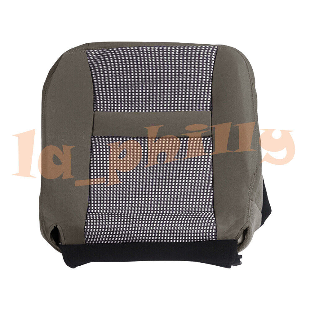 ya 12 5.22 Fits 2006 2007-2010 for Dodge for Ram 1500 2500 3500 Driver Bottom Cloth for Seat Cover Gray