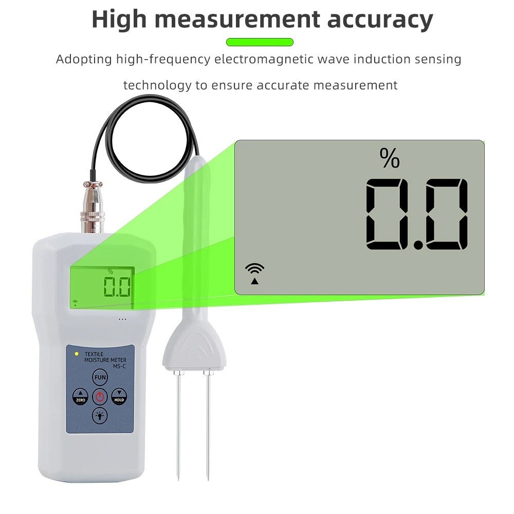 ya 26 MS-C for Cotton Wool-Spinning Spindle Cheese Towel Silk Moisture Meter Tester