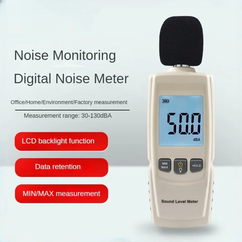 GM-1352 Digital Noise Meter Noise Tester Volume and Sound Level Meter Home Use