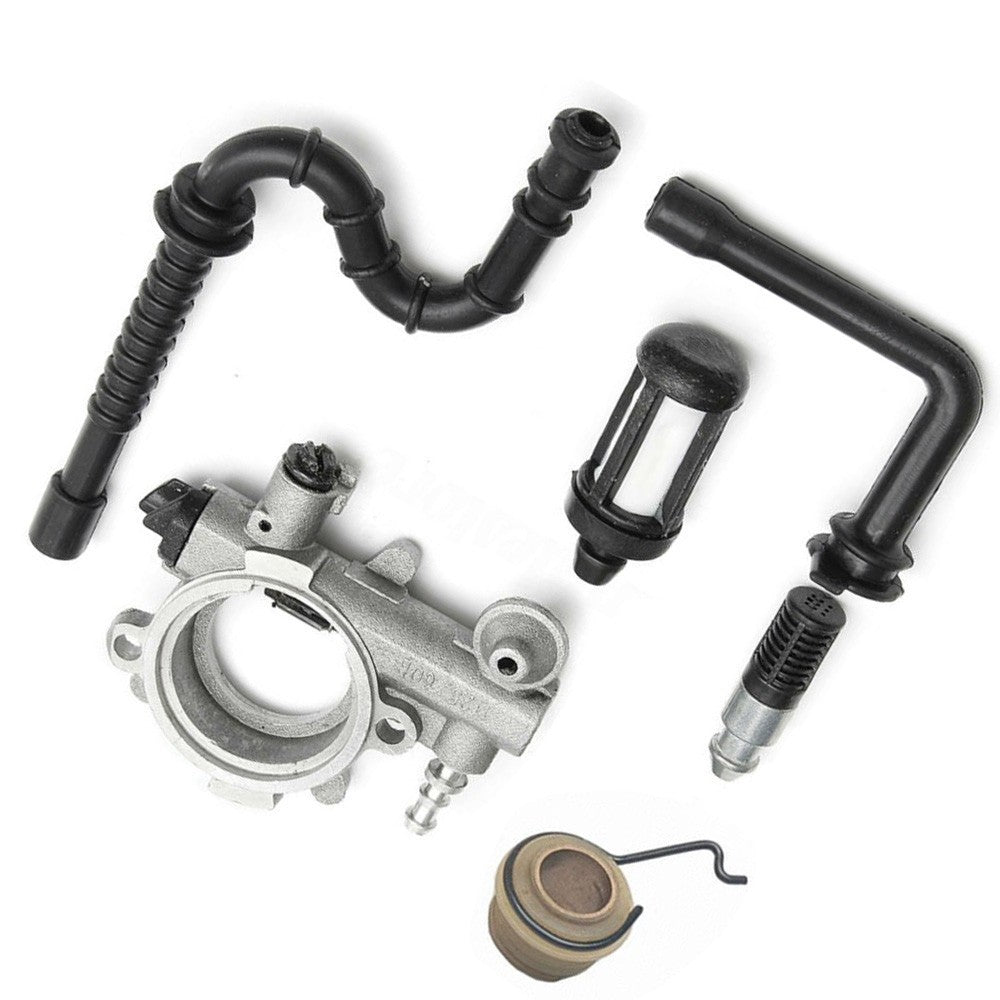 ya 14 Oil Pump Fuel-Filter Worm Rod Pipe For- 034 036 MS360 Chainsaw 1125 640