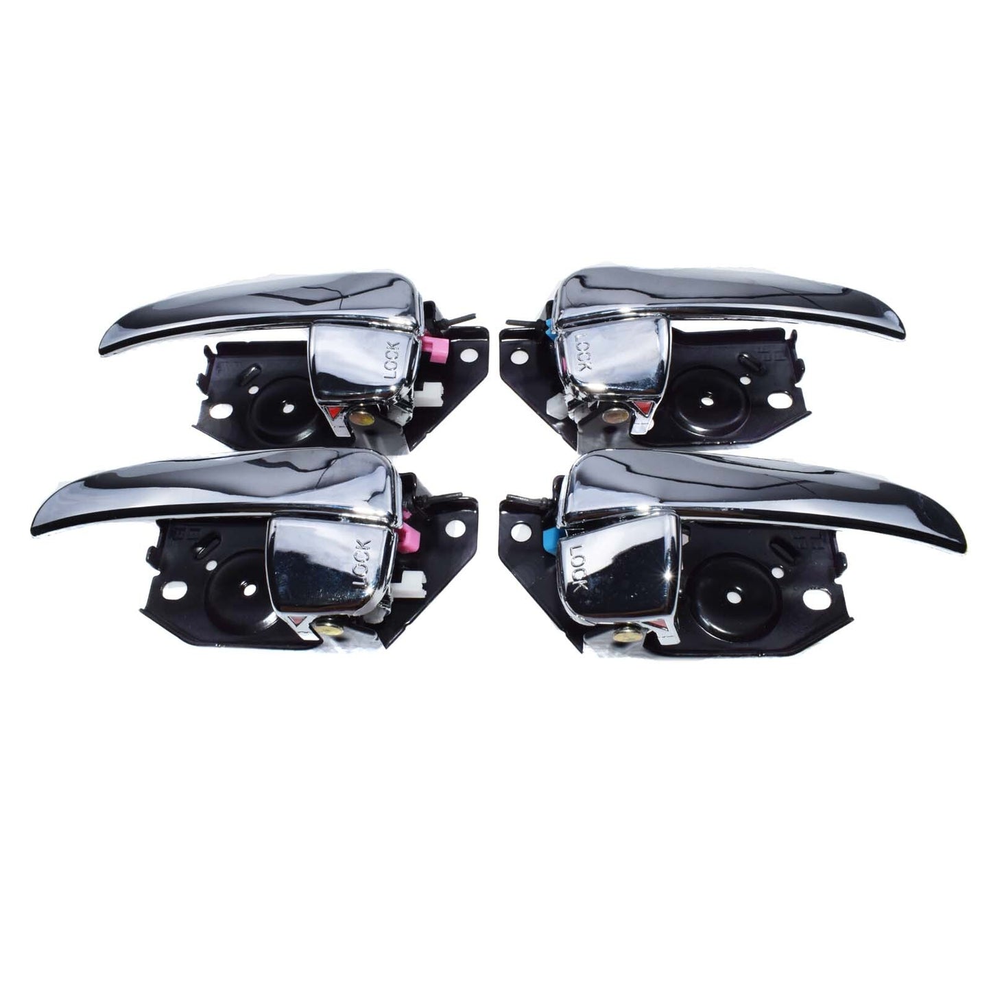 ya 11 6.6 826103D010 Chrome Inside Door Handles Set of 4 for Hyundai Sonata 2002-2005