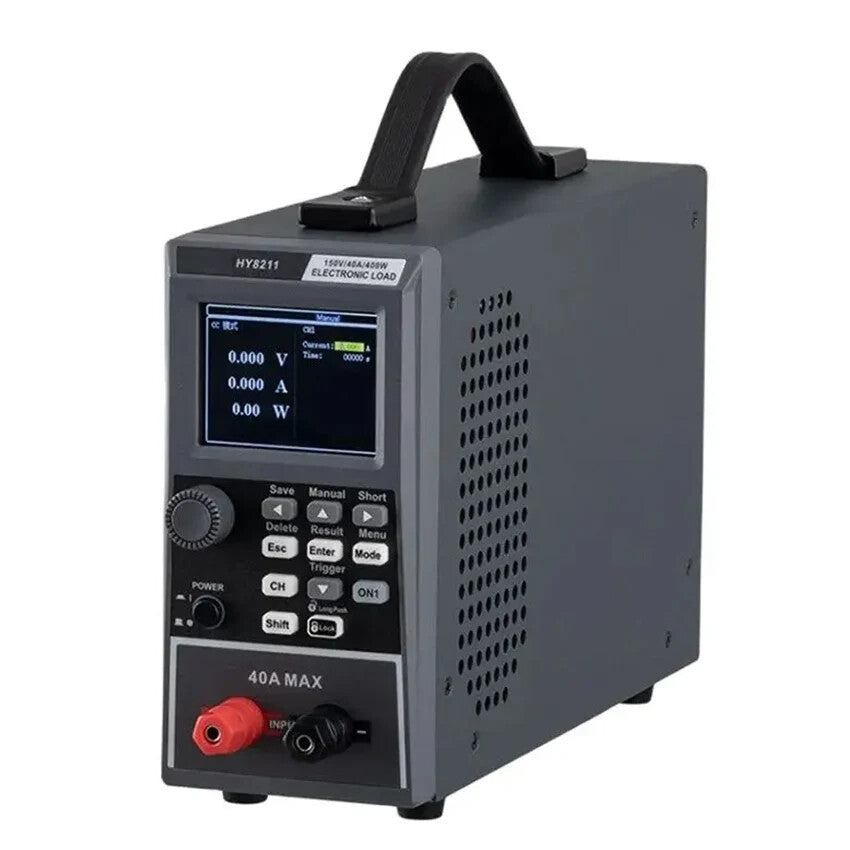 Dual-channel Programmable DC Electronic Load Battery Capacity Tester Discharger