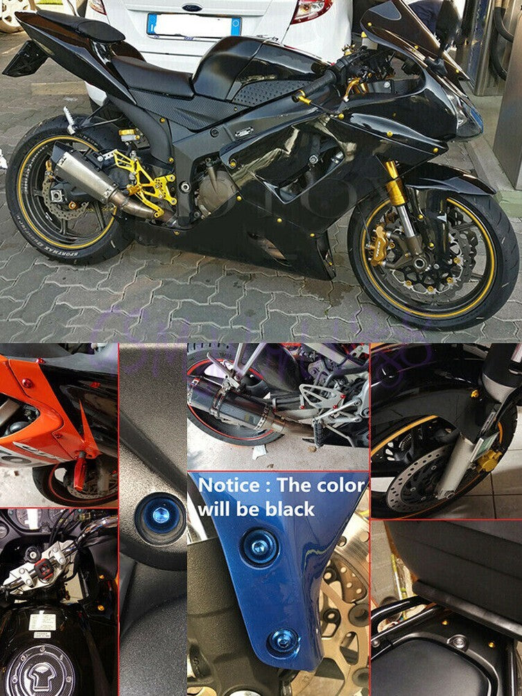 ya 5 8.7 177pcs Body Fairing Bolt Fit For GSXR 600 1000 GSF1200 1250S SV RG GS 750 GSX TL