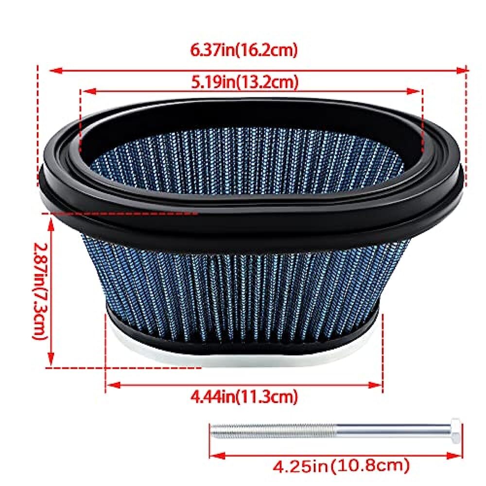 ya 27 7.20 Air Filter ATV 2XJ144510000 for Yamaha YFM125 250 YFM250 YFS200 YFA125