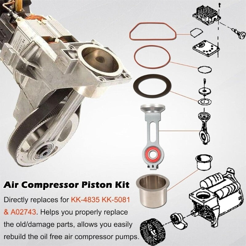 ya 14 Air Compressor Oil ees Connecting Rod for 919.152811 KK-5081 A02743