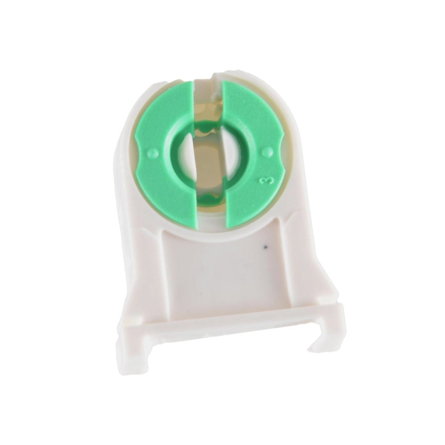 ya 14 4x Universal T8 LED Lamp Holder Plastic Base Fluorescent Light Socket Adapter