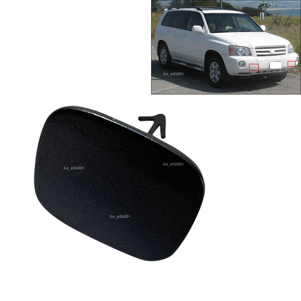 ya 27 6.18 Front Left/Right Tow Hook Cover Cap Fit For Highlander 2001-2003 52127-48010