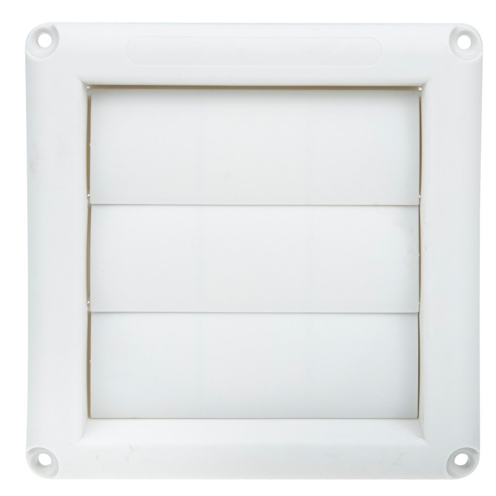 ya 26 100mm Plastic Louvered Vent Cover for Exter l Dryer and Wall Vents