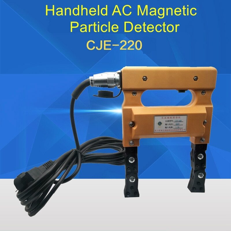 Ac/Dc Magnetic Particle Flaw Detector Rechargeable Yoke Weld Flaw Detector