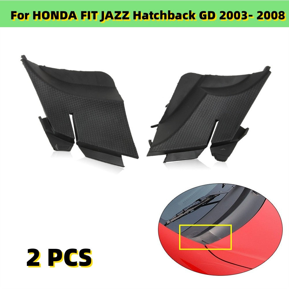 ya 27 7.20 2x Left Hand Drive Engine Hood Hinge Trim Cover for HONDA FIT JAZZ Hatchback GD