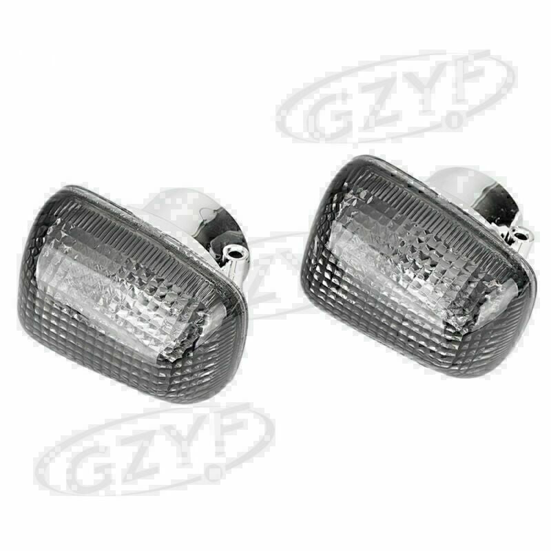 ya 5 6.16.2 2x Smoke Turn Signals Indicator Blinker Lens for Suzuki TL1000 KATANA 1997 -2004