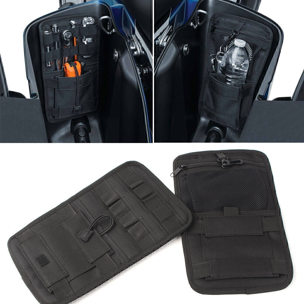 ya 11 6.5 Saddlebag Organizer HardBags Storage for Harley Touring Street Road Glide Bagger