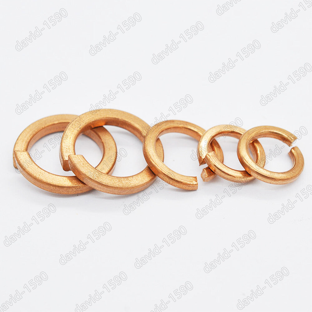 Phosphor Bronze Spring Washers Split Lock Washer M3 M4 M5 M6 M8 M10 M12 M16