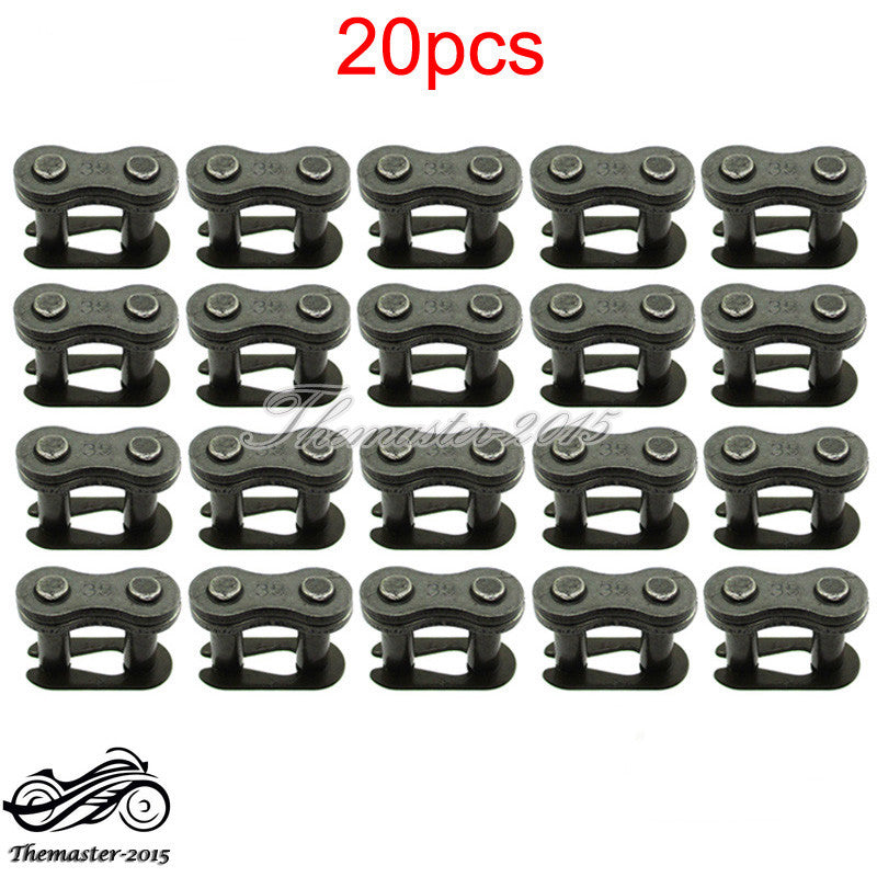 ya 2 6.26.2 20pcs #35 Master Chain Link For Baja Doodle Bug Motovox for Mini Bike Go Kart