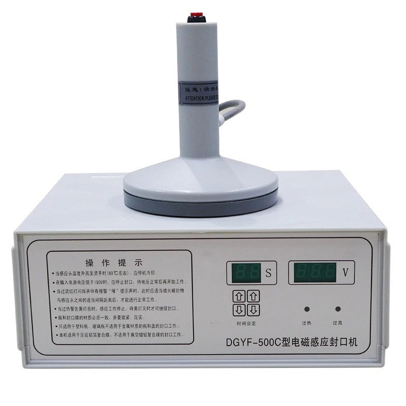 Portable Magnetic Induction Aluminum Foil/Plastic Bottle Cap Sealing Machine
