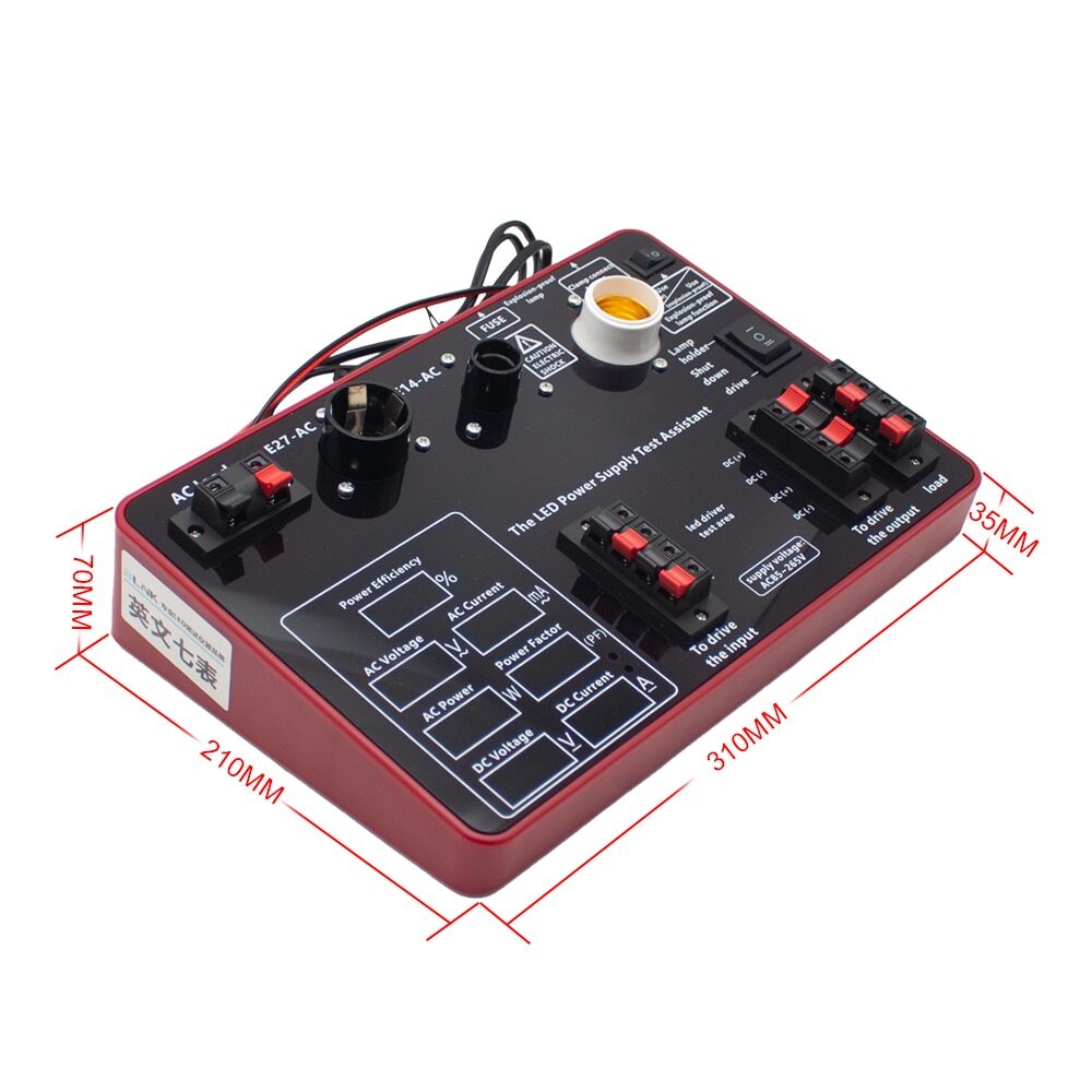 New Power Tester Display Device Detector LED lamp Bulb Power Test Repair Tool