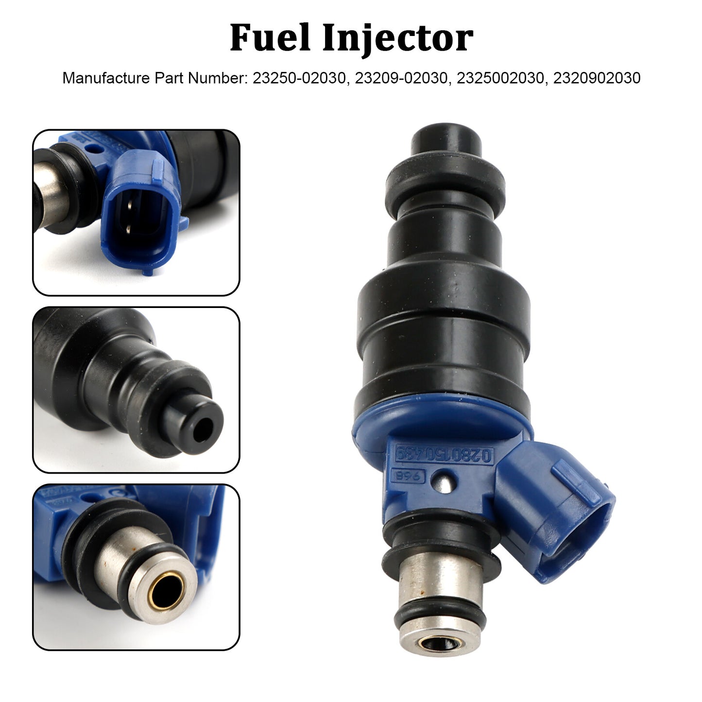 ya 1 8.5.4 1PCS Fuel Injector 23250-02030 for Carina 1992-1997 23209-02030