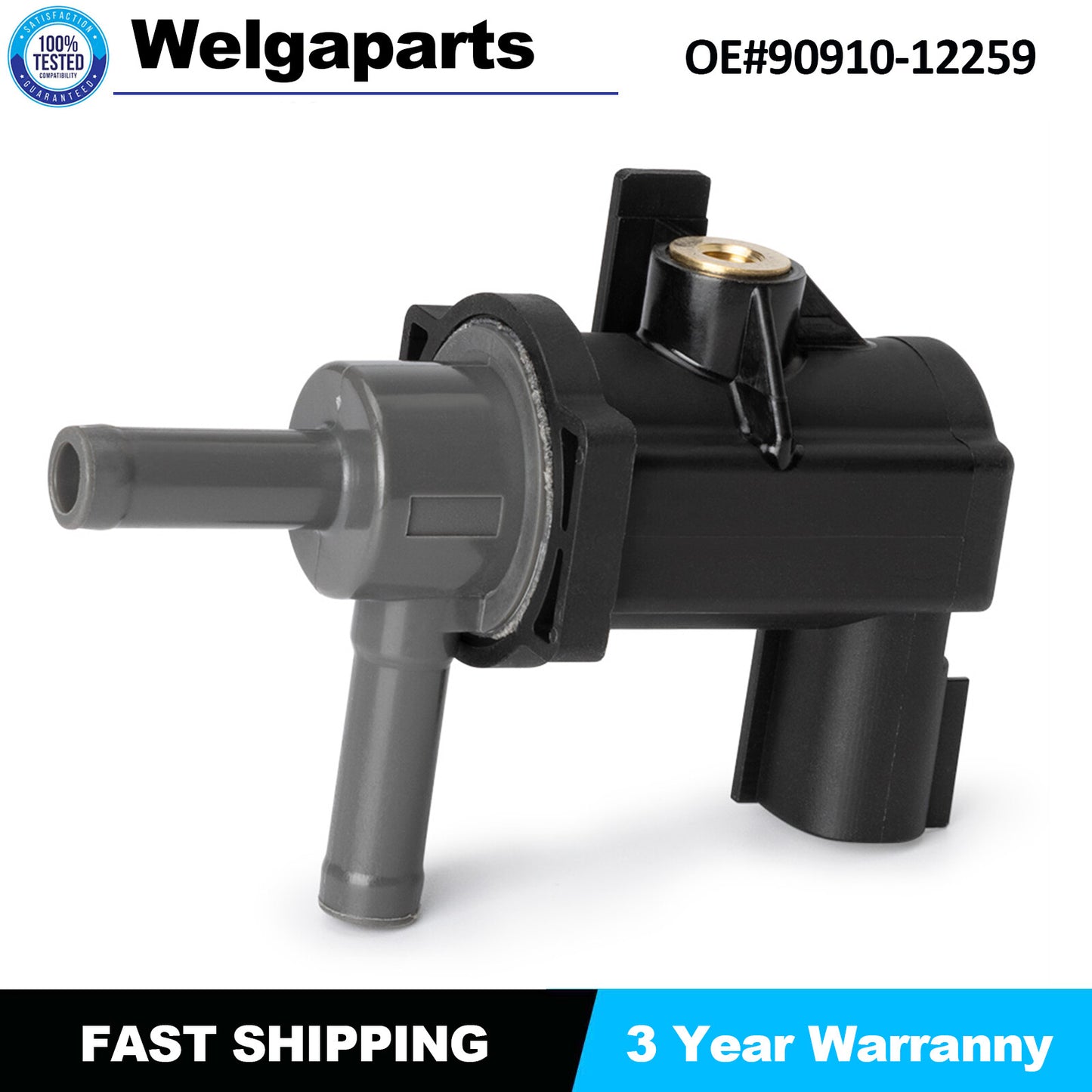 ya 4 6.17.2 1xVapor Canister Purge Valve Solenoid 90910-12273 for Toyota for COROLLA Prius for Lexus