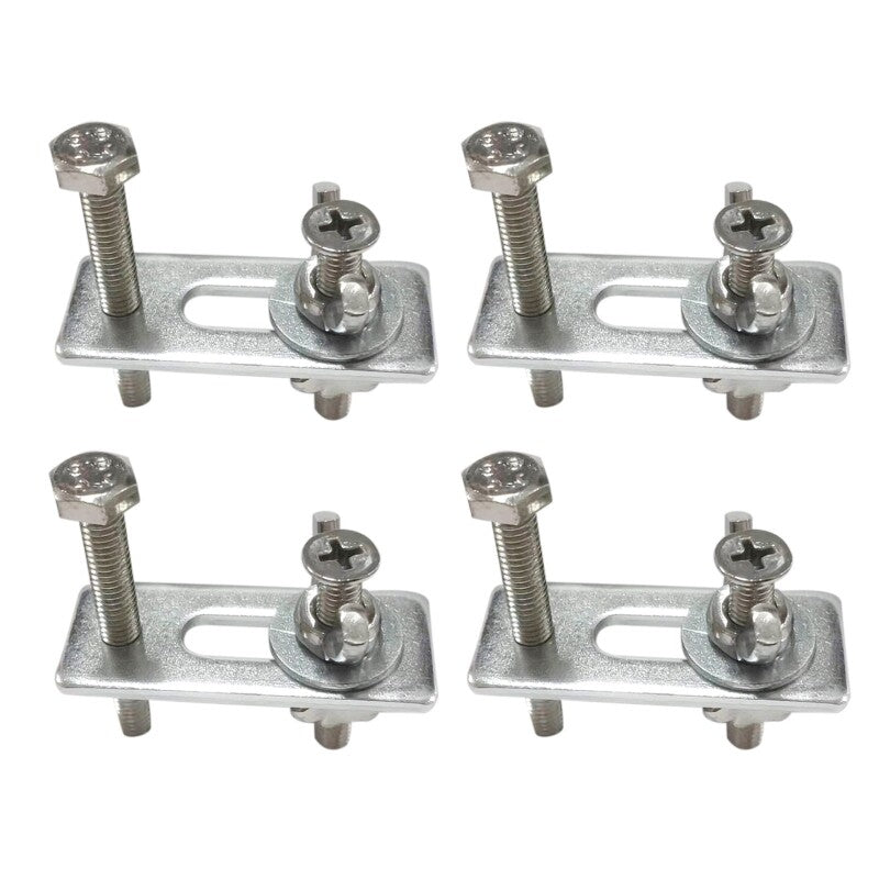 ya 25 T-Track Hold Down Clamps M6 Antislip Heavy Duty Press Plate for Woodworking