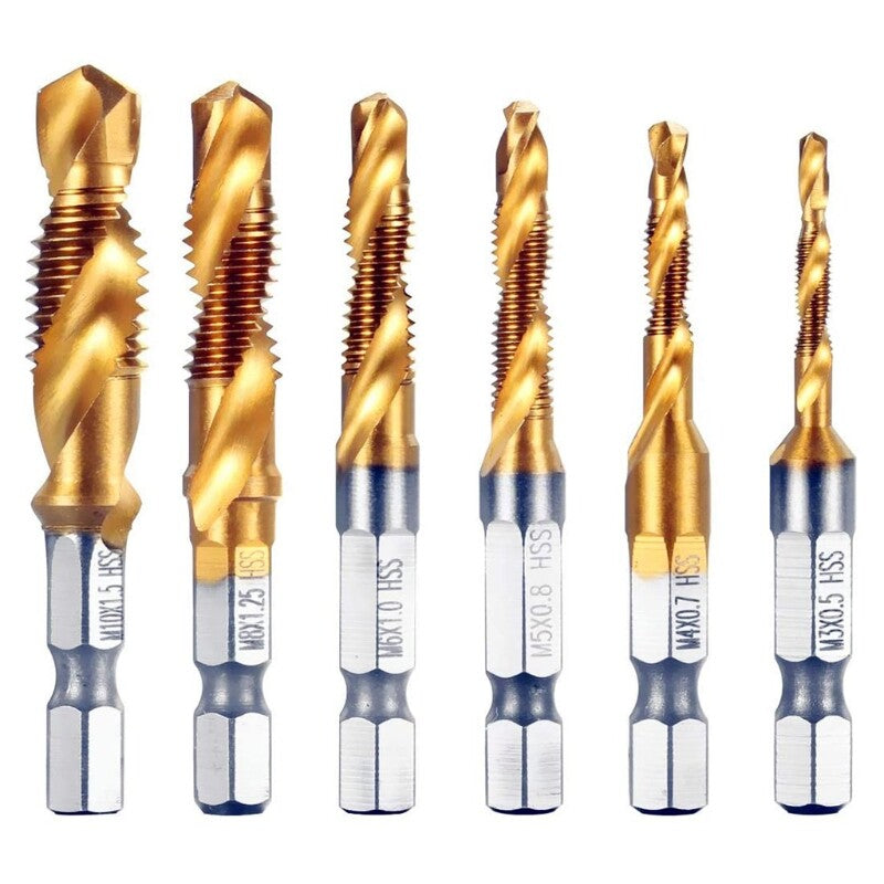 ya 25 Drill Tap Combi tion for Coated HSS 4inch Shank Metric Thread