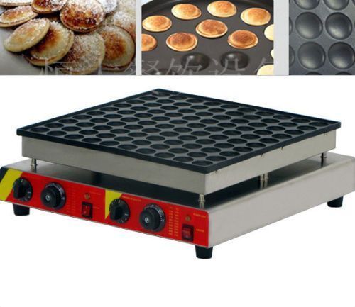 ya 25 100pcs Commercial Electric Poffertje Dutch Pancake Machine Maker Iron Baker